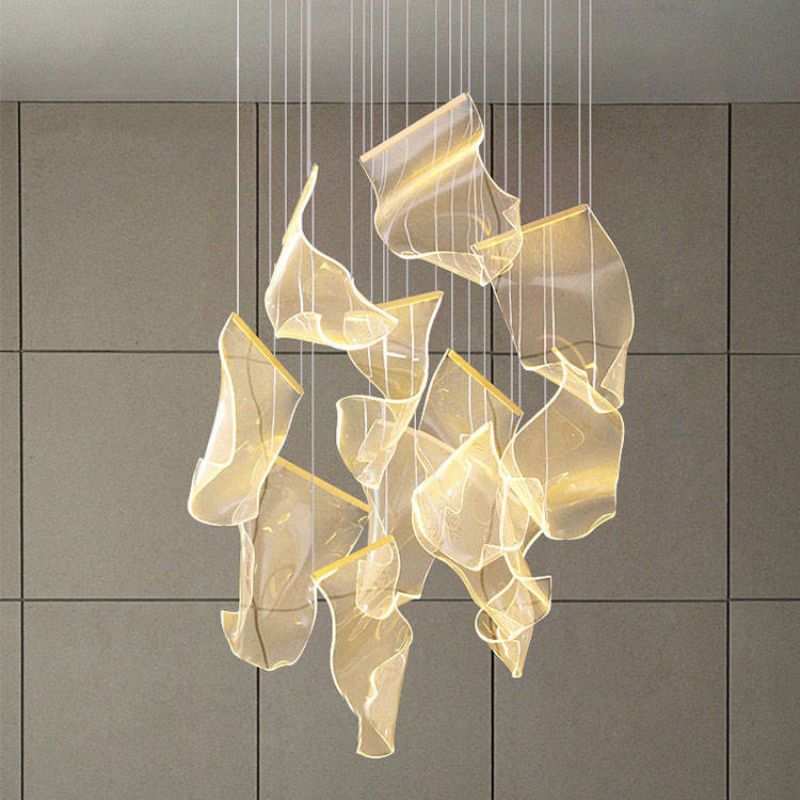 Flame Branch Chandelier - 12 lightscasivra