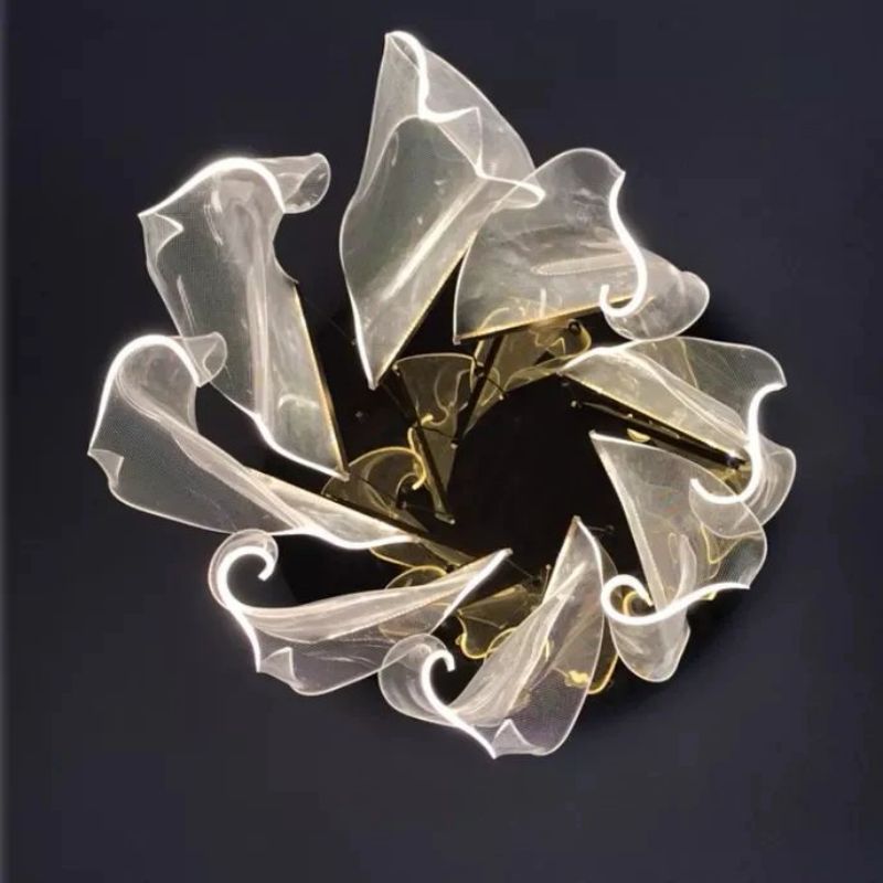 Flame Branch Chandelier - 12 lightscasivra