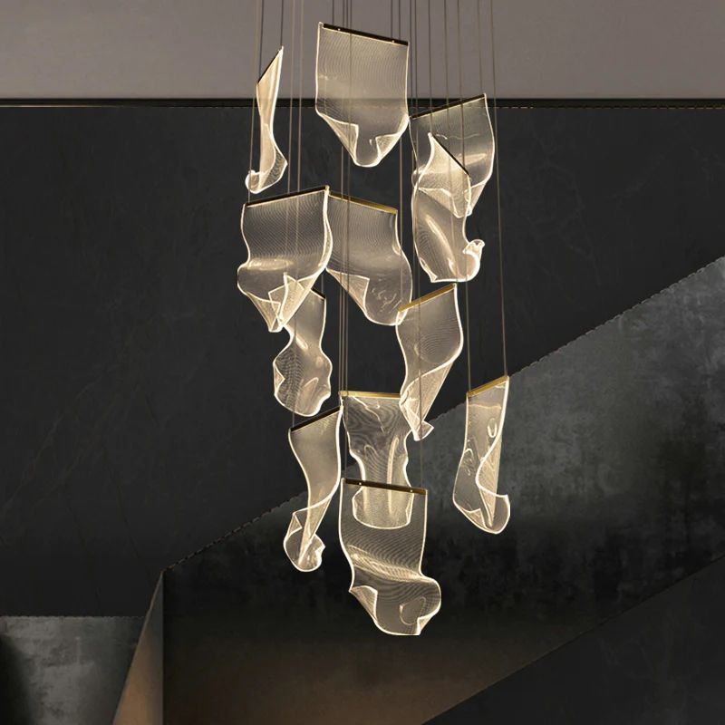 Flame Branch Chandelier - 12 lightscasivra