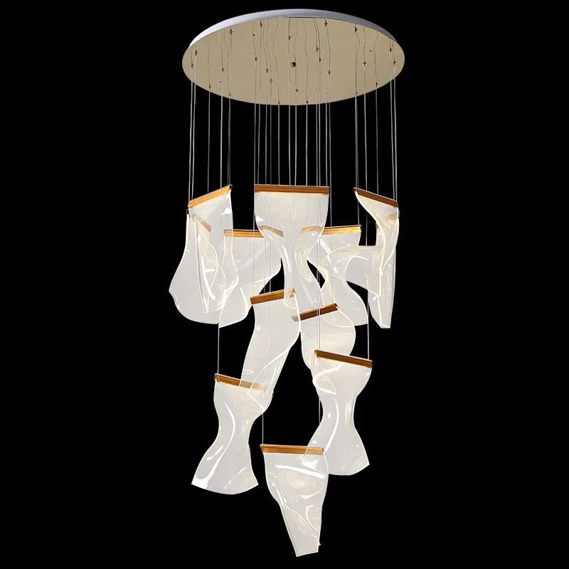 Flame Branch Chandelier - 12 lightscasivra