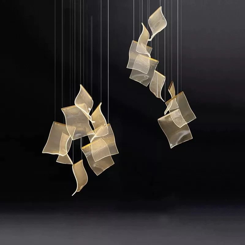Flame Branch Chandelier - 12 lightscasivra