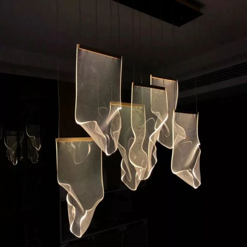 Flame Branch Chandelier - 6 lightscasivra