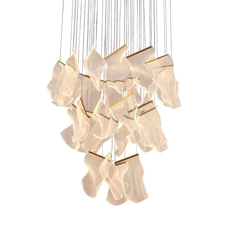 Flame Branch Chandelier - 6 lightscasivra