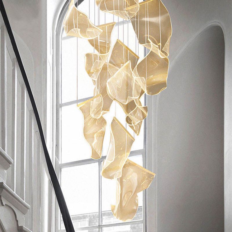 Flame Branch Chandelier - 8 lightscasivra