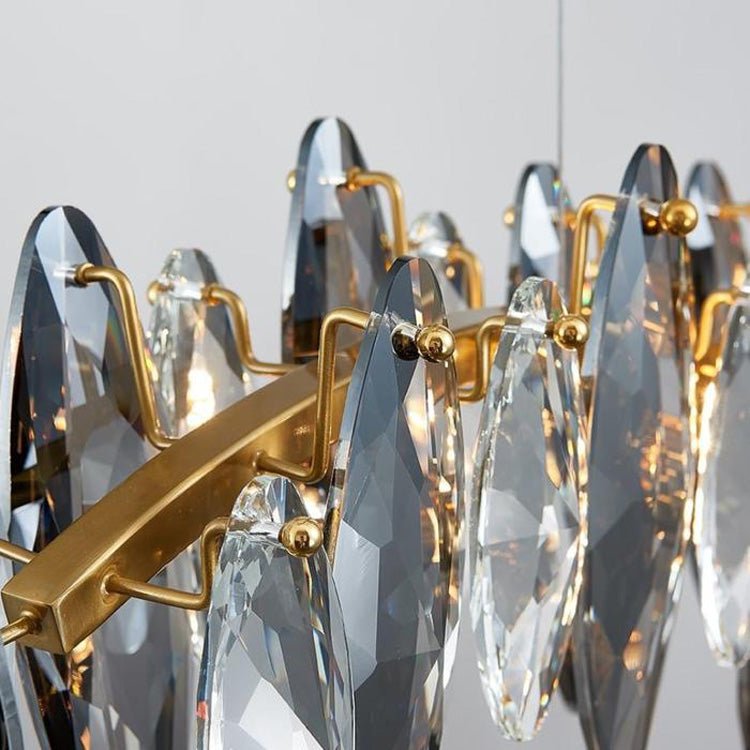 Flor Linear Chandelier for Dining Room-Chandelier-casivra-casivra