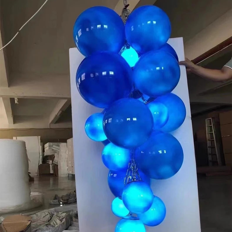 Velymo Grapetta Fruit Grape Hanging Swag Chandelier