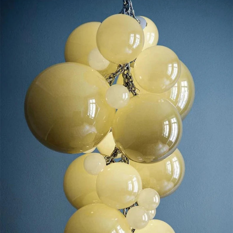 Velymo Grapetta Fruit Grape Hanging Swag Chandelier