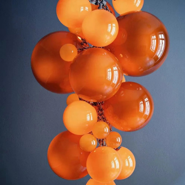 Velymo Grapetta Fruit Grape Hanging Swag Chandelier