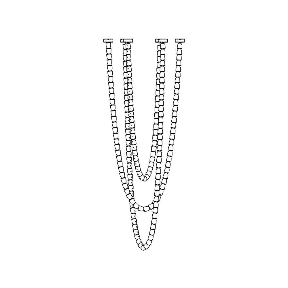 Gabriel Chandelier G - 161 Lights ∅ 47.2″ x H 118″ / Dia 120cm x H 300cmClear & ChromeWarm Lightcasivra