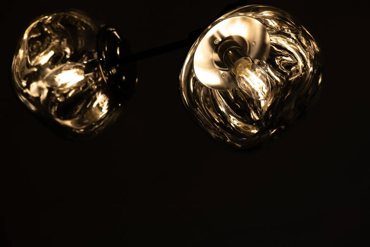 Galaxy Ball Glass Crystal Pendant Chandelier - SmokeAcasivra