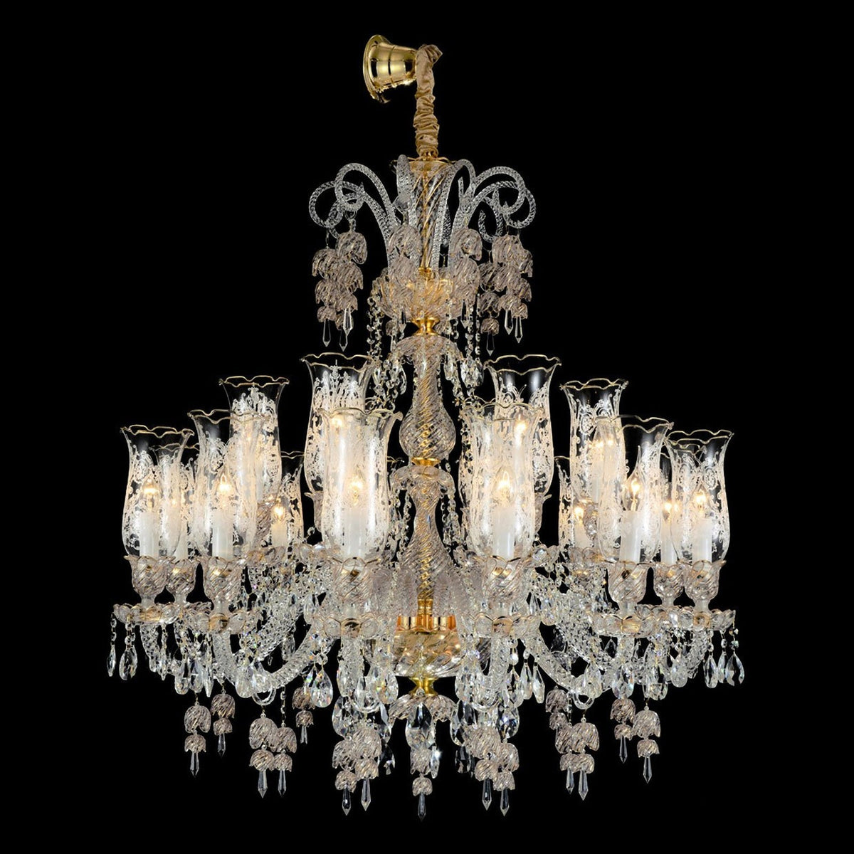 Garnier 18 Light Chandelier-Chandelier-casivra-casivra