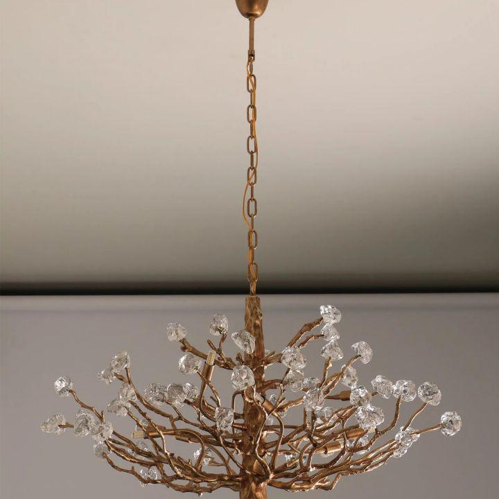 Gemstone Branch Chandelier - 16heads size: L 51.2″(130cm) x H 21.7″(55cm)casivra