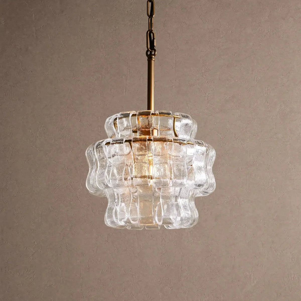 Grigio Pendant Light - BrassClearcasivra