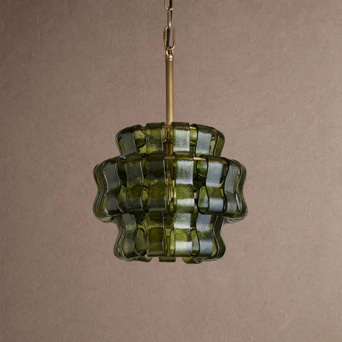 Grigio Pendant Light - BrassGreencasivra