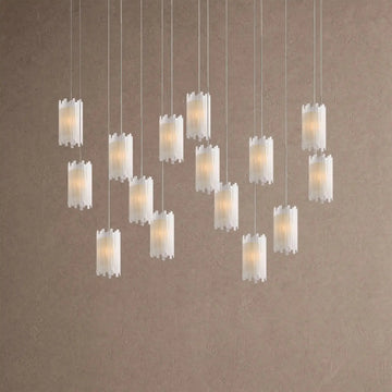 Gemma Rectangular Chandelier 15/30-Light - 15-Lightcasivra