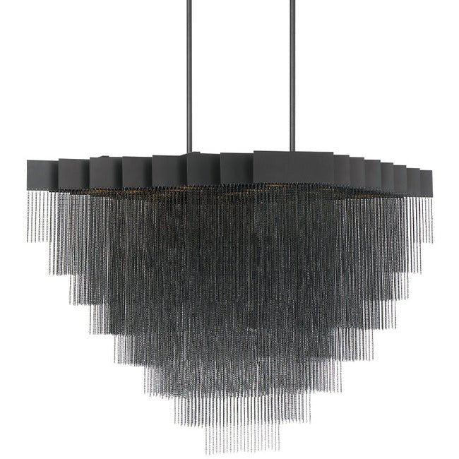 Gildora Linear Chandelier - Black47.3”casivra