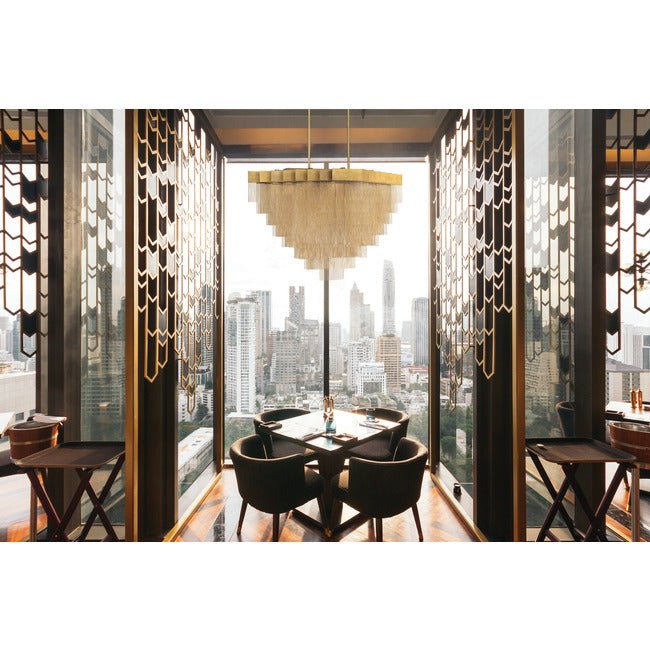Gildora Linear Chandelier - Gold47.3”casivra