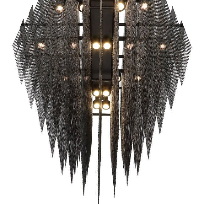 Gildora Linear Chandelier - Gold47.3”casivra