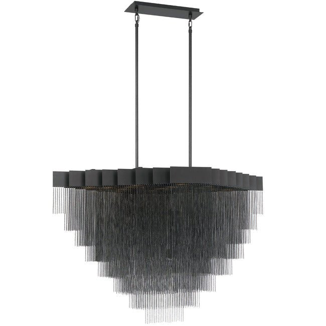 Gildora Linear Chandelier - Gold47.3”casivra