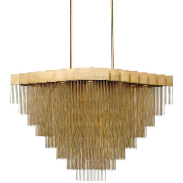 Gildora Linear Chandelier - Gold47.3”casivra