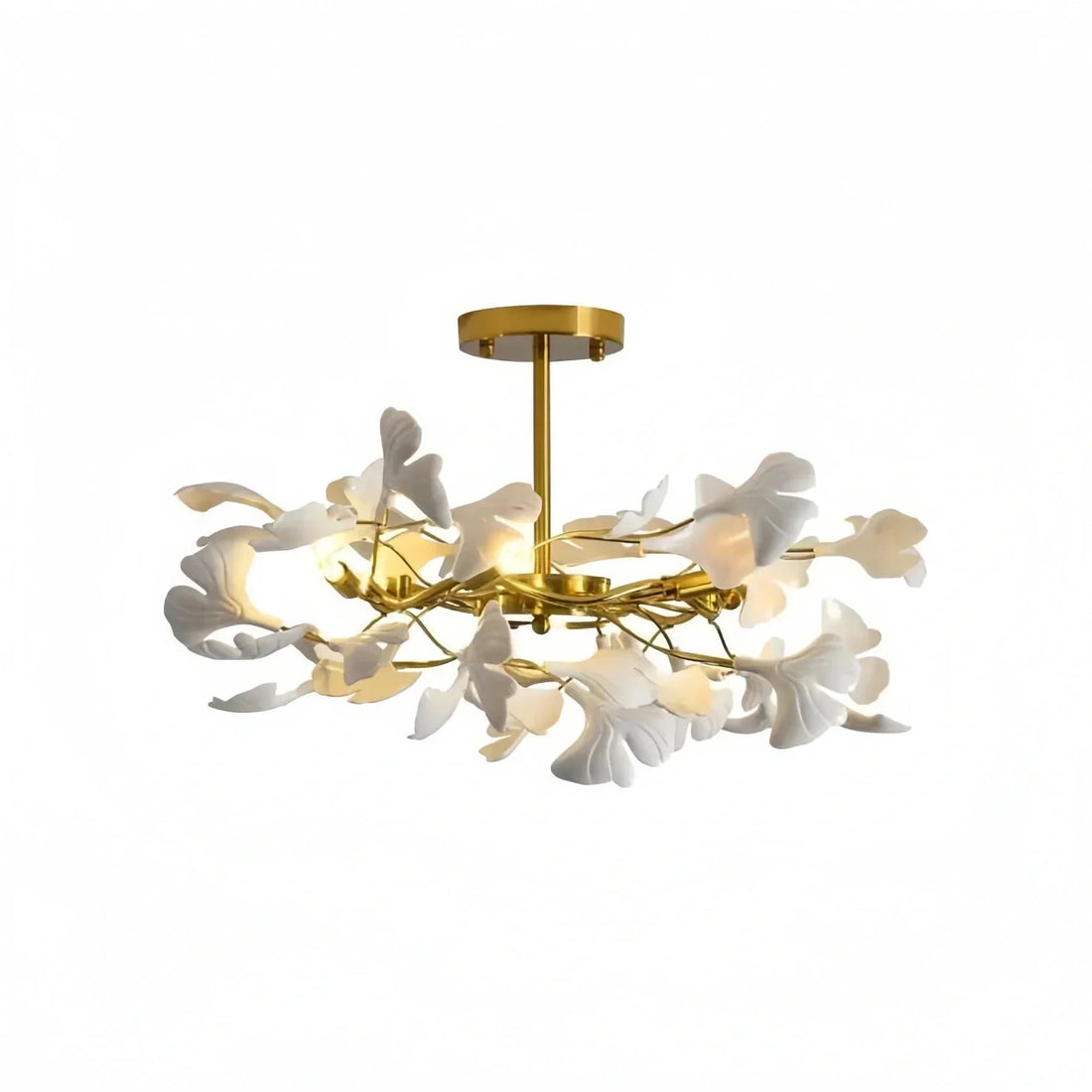 Gingko Luxury Chandelier Style B - Dia 23.6″(60cm) x H 11.8″(30cm) ( G9*6 )casivra