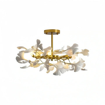 Gingko Luxury Chandelier Style B - Dia 23.6″(60cm) x H 11.8″(30cm) ( G9*6 )casivra
