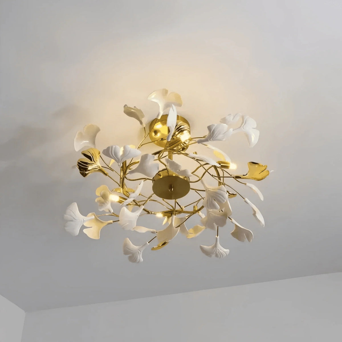 Gingko Luxury Chandelier Style B - Dia 31.5″(80cm) x H 11.8″(30cm) ( G9*8 )casivra