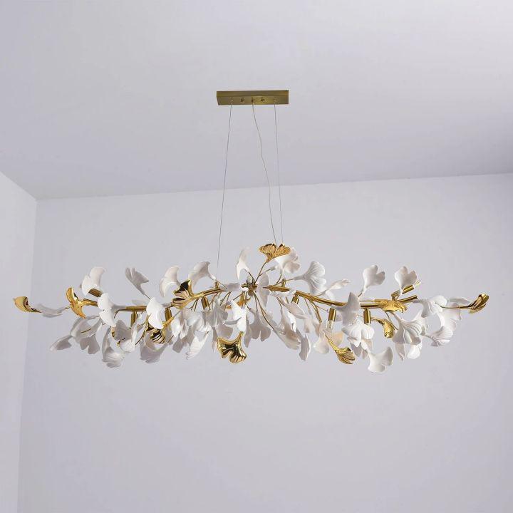 Ginkgo Luxury Chandelier Style C - L 59″(150cm) x W 17.7″(45cm) x H 17.7″(45cm) (G9*12)casivra