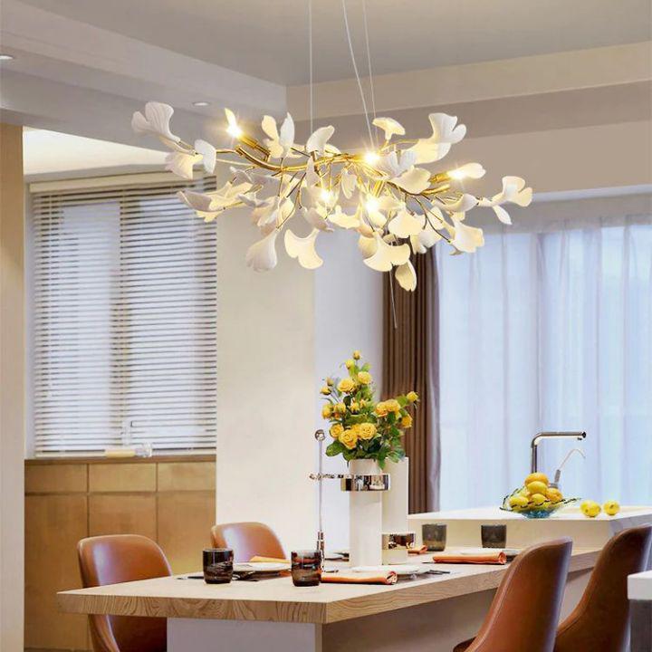 Ginkgo Luxury Chandelier Style C - L 31.5″(80cm) x W 17.7″(45cm) x H 13.8″(35cm) (G9*6)casivra