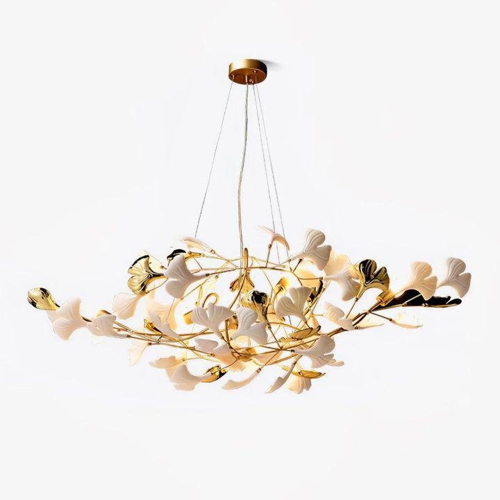 Ginkgo Luxury Chandelier Style D - 8 Lights: L 39.4''(100cm) x H 17.7''(45cm)casivra
