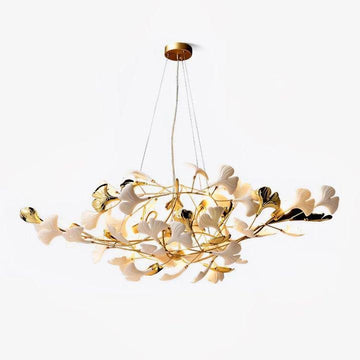 Ginkgo Luxury Chandelier Style D - 8 Lights: L 39.4''(100cm) x H 17.7''(45cm)casivra