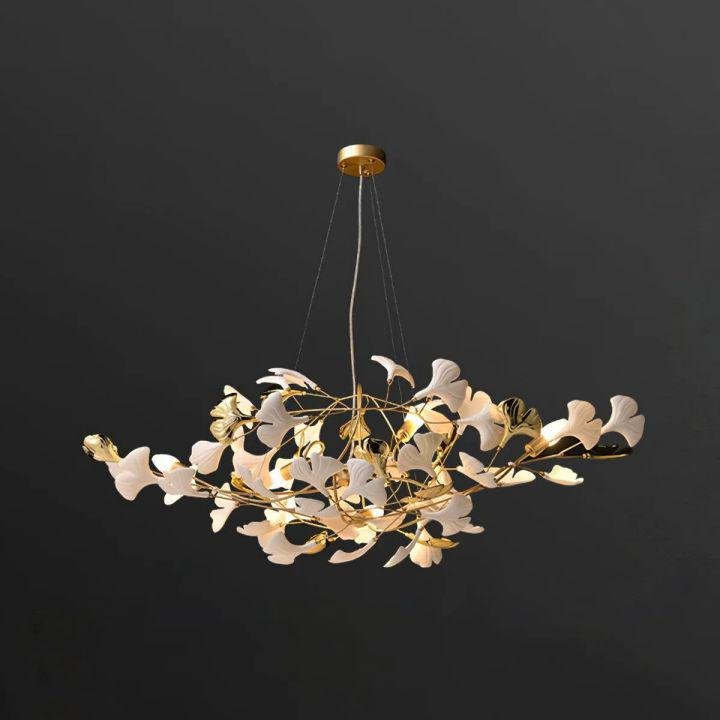 Ginkgo Luxury Chandelier Style D - 8 Lights: L 39.4''(100cm) x H 17.7''(45cm)casivra