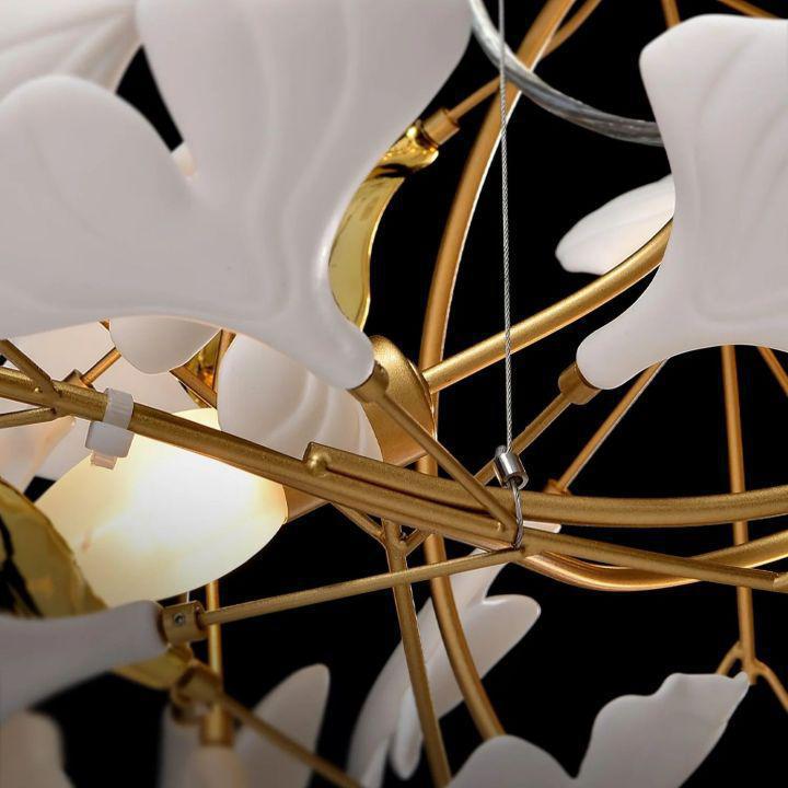 Ginkgo Luxury Chandelier Style D - 8 Lights: L 39.4''(100cm) x H 17.7''(45cm)casivra