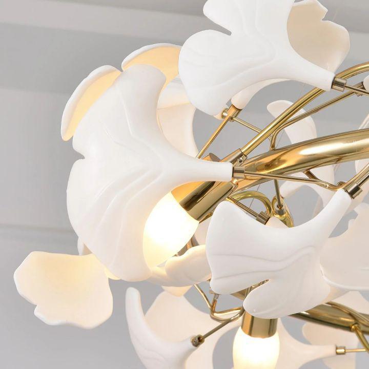 Ginkgo Luxury Chandelier Style F - 10 Lights: L 47.2''(120cm) x W19.7''(50cm) x H 59''(150cm)casivra