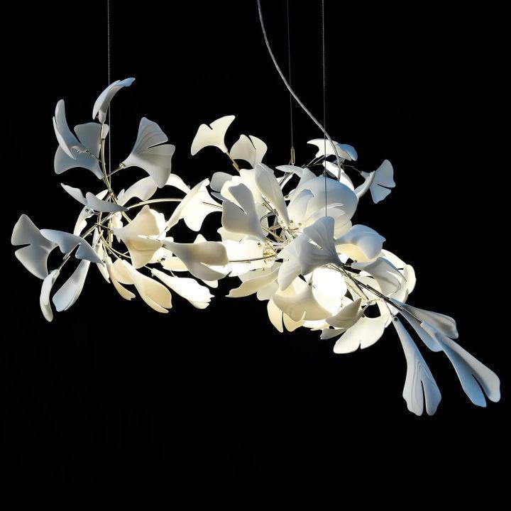Ginkgo Luxury Chandelier Style G - 6 Lights: L 39.4''(100cm) x H 15.7''(40cm)59''(150cm)casivra