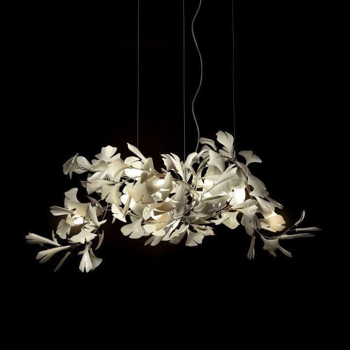 Ginkgo Luxury Chandelier Style G - 6 Lights: L 39.4''(100cm) x H 15.7''(40cm)59''(150cm)casivra