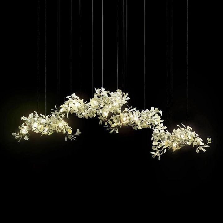 Ginkgo Luxury Chandelier Style H - 15 Lights: L78.7(200cm) x H78.7(200cm)casivra