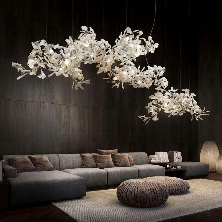 Ginkgo Luxury Chandelier Style H - 15 Lights: L78.7(200cm) x H78.7(200cm)casivra