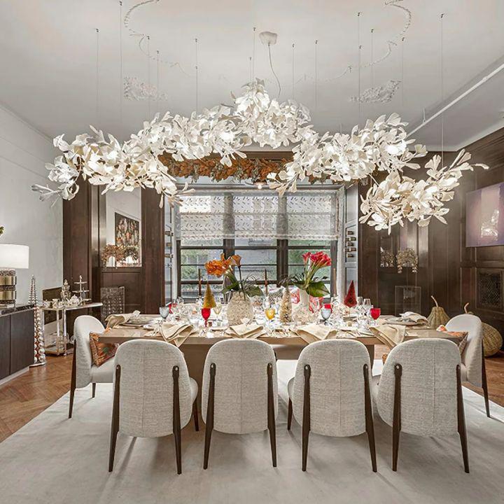Ginkgo Luxury Chandelier Style H - 15 Lights: L78.7(200cm) x H78.7(200cm)casivra