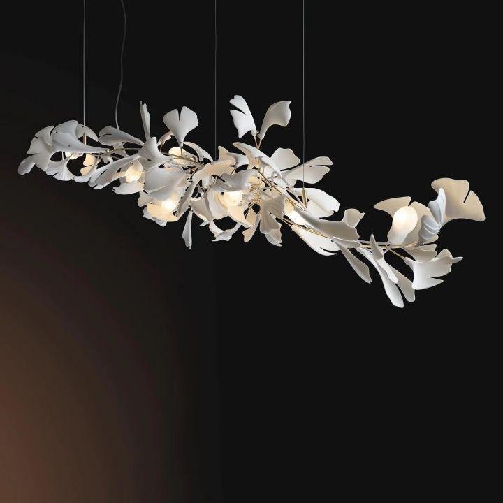 Ginkgo Luxury Chandelier Style I - 6 Lights: L 23.6''(60cm) X H 15.7''(40cm)casivra