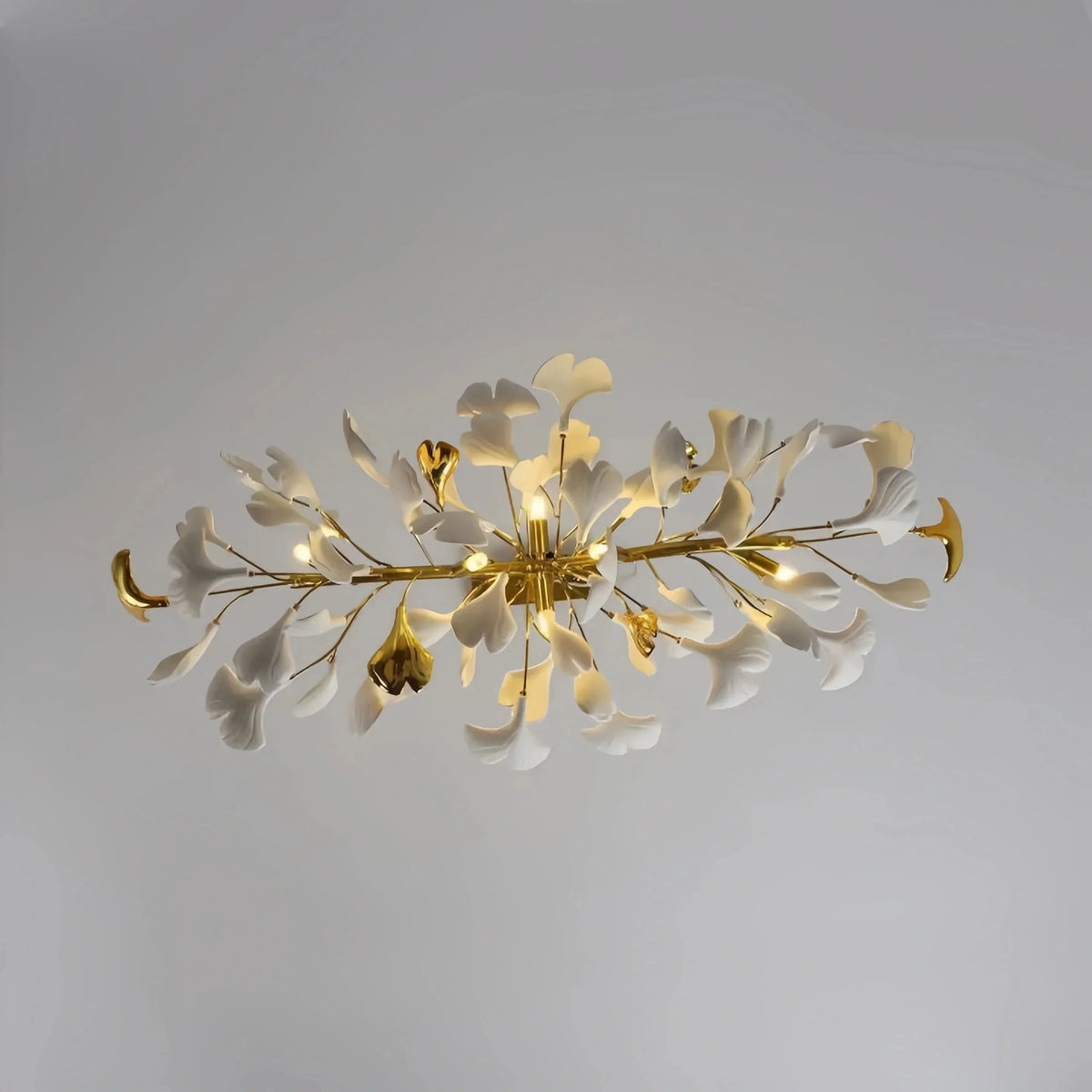Ginkgo Luxury Linear Chandelier Style C - L 31.5″(80cm) x W 17.7″(45cm) x H 13.8″(35cm) (G9*6)casivra