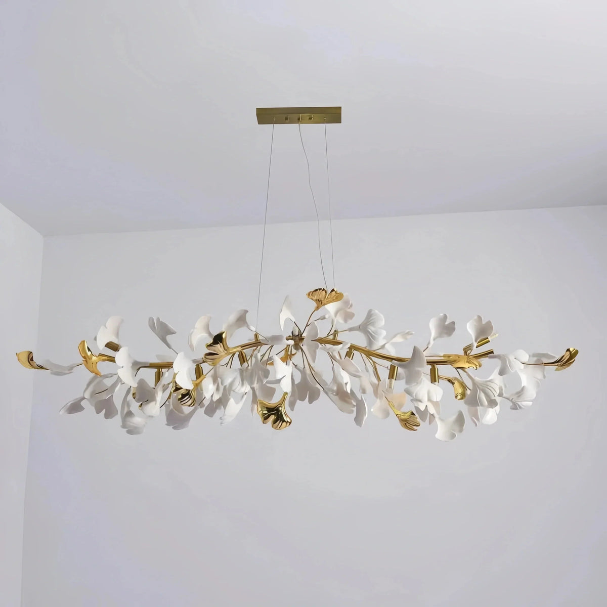Ginkgo Luxury Linear Chandelier Style C - L 59″(150cm) x W 17.7″(45cm) x H 17.7″(45cm) (G9*12)casivra