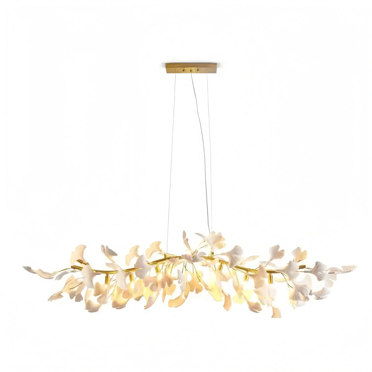 Ginkgo Luxury Linear Chandelier Style C - L 31.5″(80cm) x W 17.7″(45cm) x H 13.8″(35cm) (G9*6)casivra