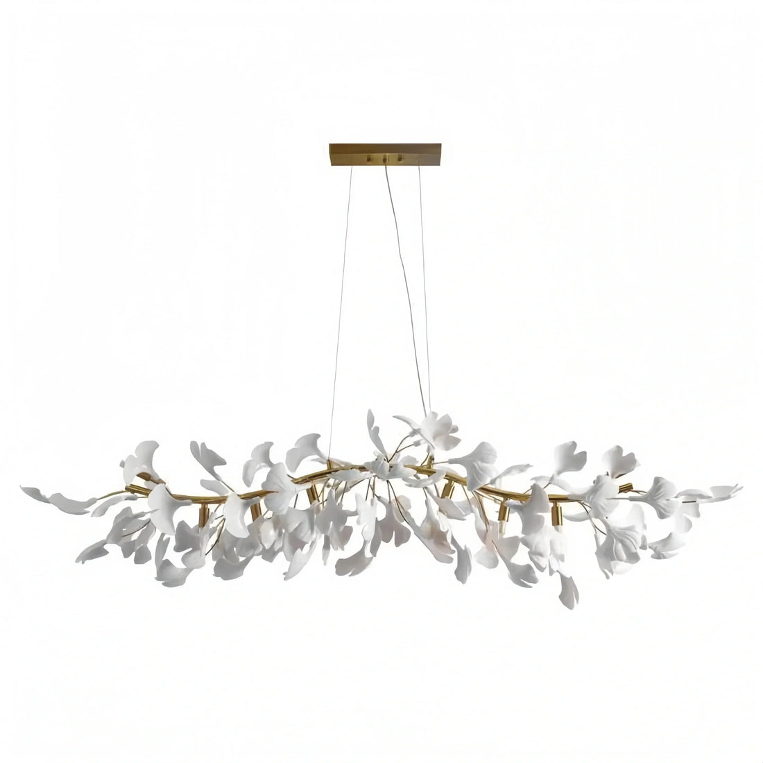 Ginkgo Luxury Linear Chandelier Style C - L 31.5″(80cm) x W 17.7″(45cm) x H 13.8″(35cm) (G9*6)casivra