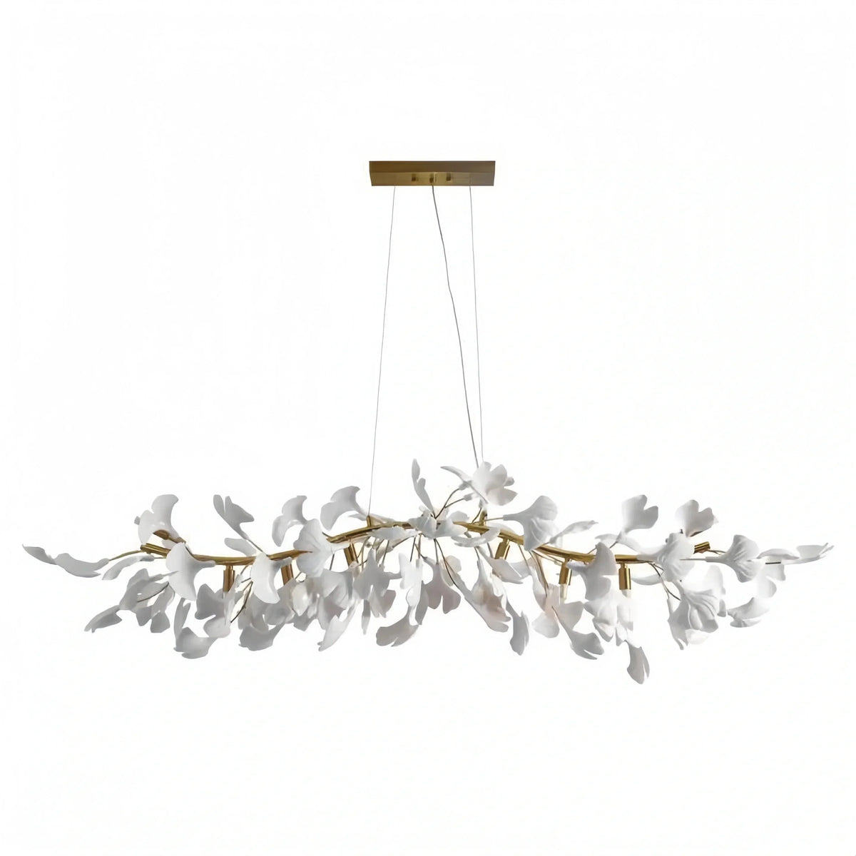 Ginkgo Luxury Linear Chandelier Style C - L 31.5″(80cm) x W 17.7″(45cm) x H 13.8″(35cm) (G9*6)casivra