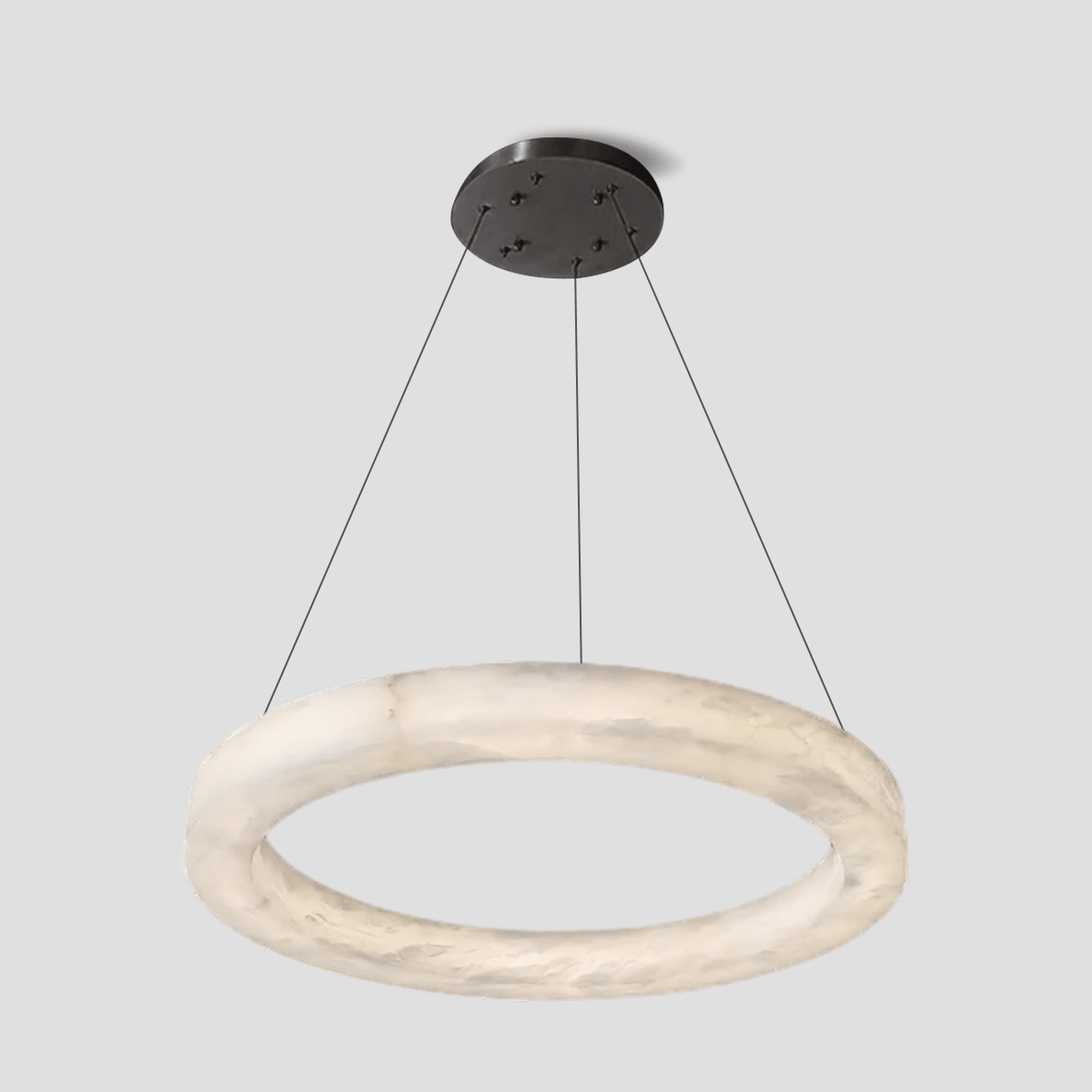 Glacera Alabaster Round Chandelier 19'' 27'' 36'' 60''D - D 60‘’Bronzecasivra