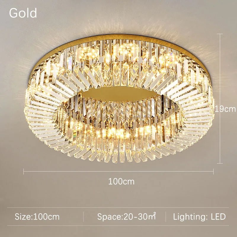 buySpecchio Crystal Flush Mount - Morsale