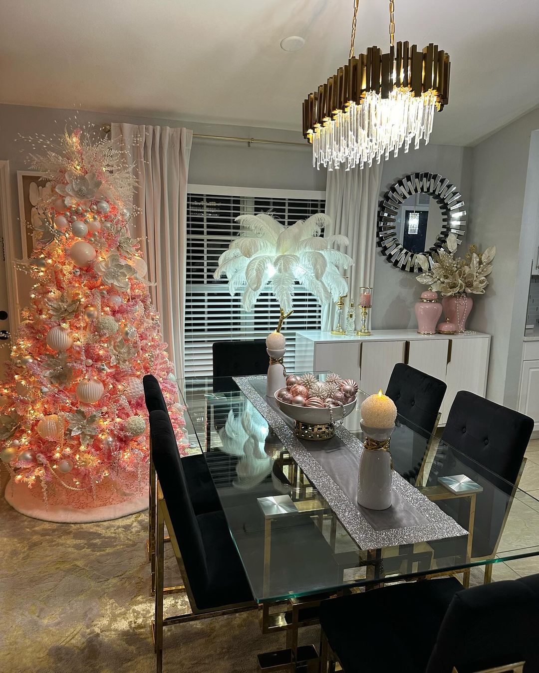 Gold/Silver Round Modern Tiered Metal Crystal Chandelier - Round: 1 Layer D15.7"*H11.8"/4 LightsGoldWarm Lightcasivra