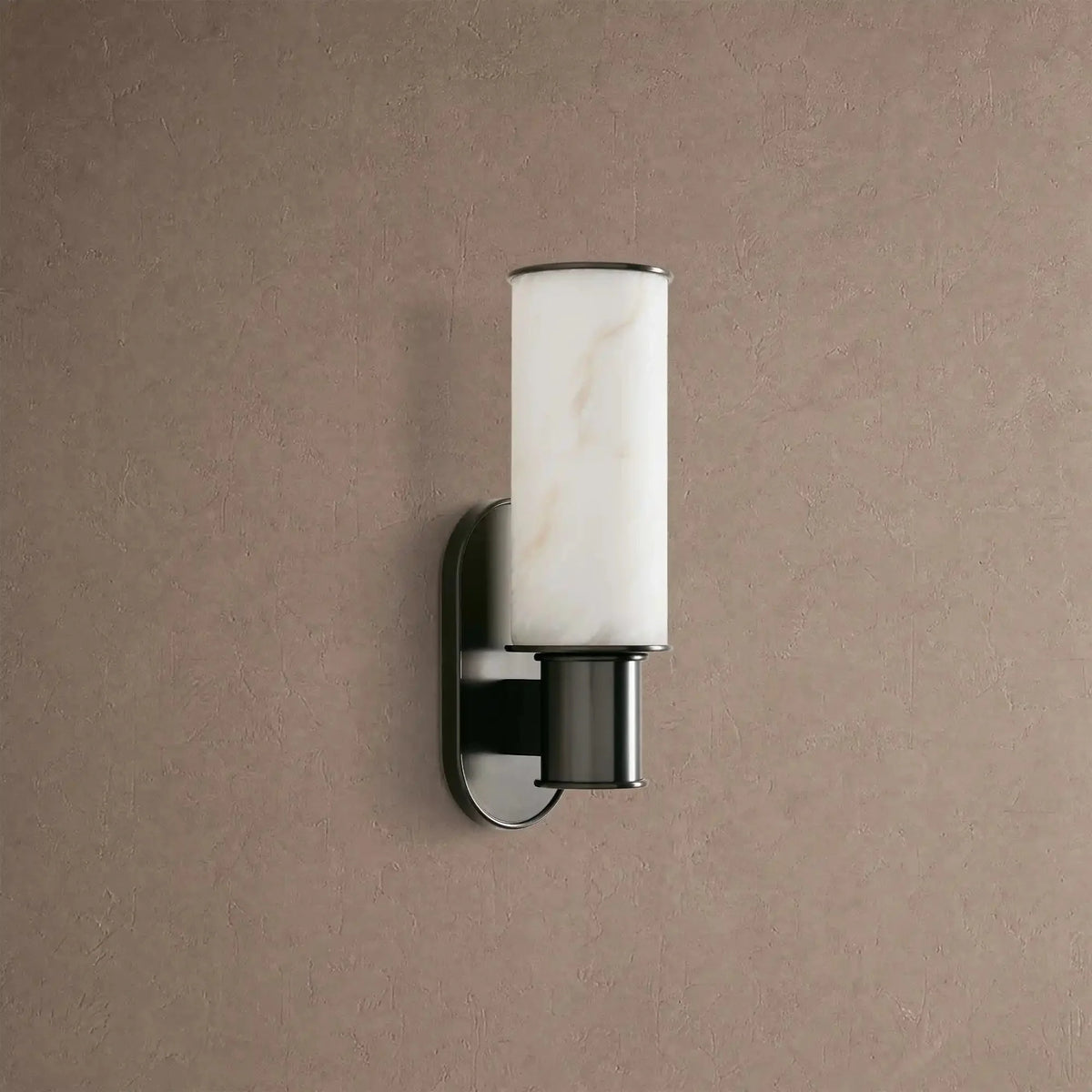 Hartley Alabaster Wall Sconce - Blackcasivra