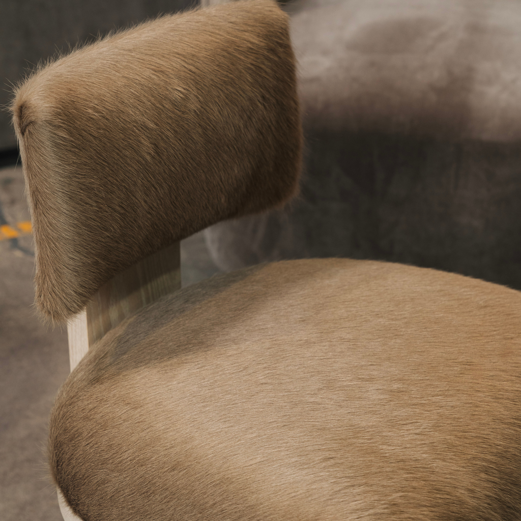hide dining chair